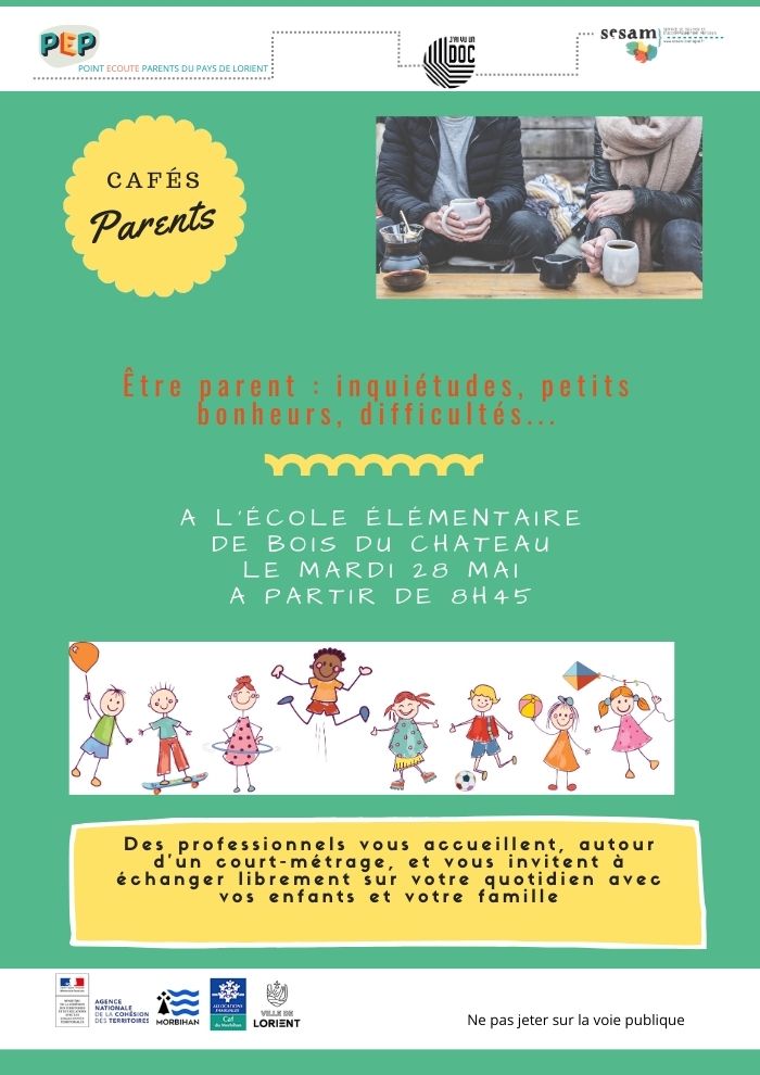 Cafés Parents - École élémentaire de Bois du Château