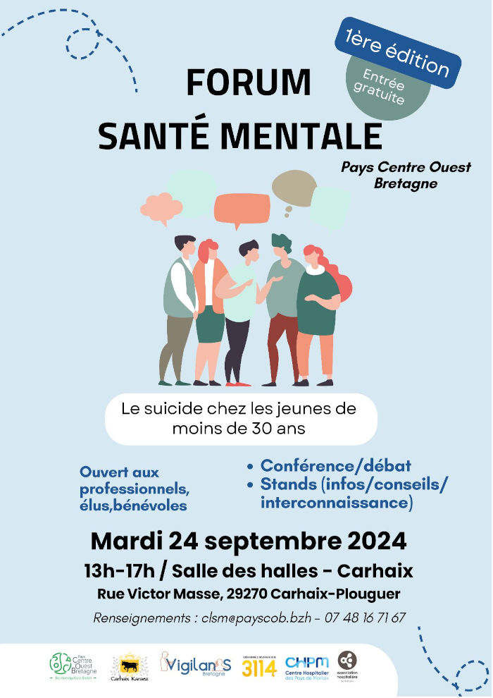 Forum santé mentale du Pays Centre Ouest Bretagne