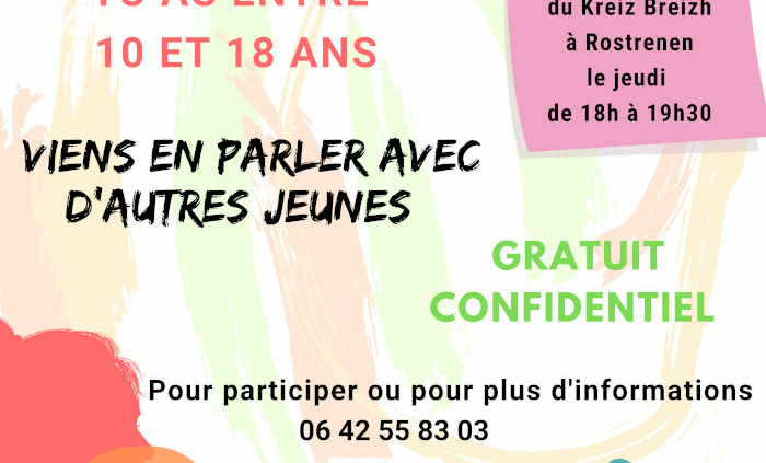 Groupe de parole pour enfant(s) de parents dépendants