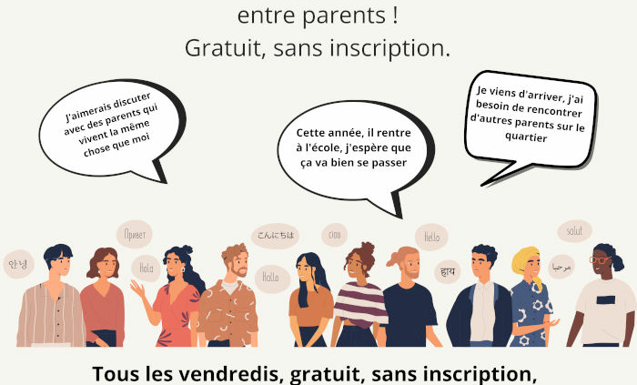 Les parents papotent, un projet du point écoute parents de l'association SeSAM Bretagne à Lorient.