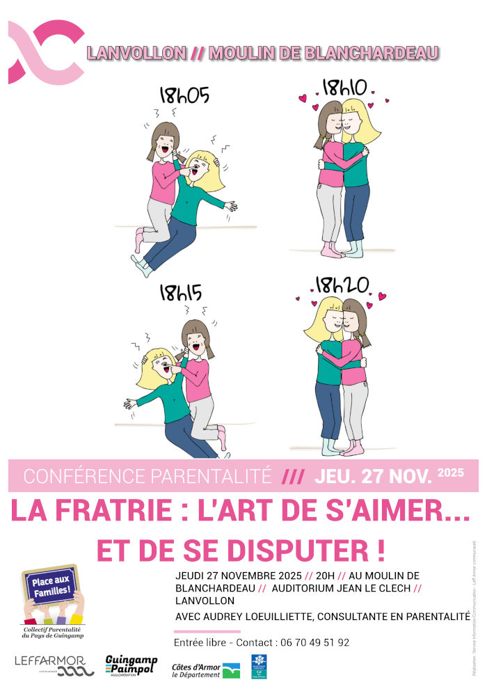 La fratrie l'art de se s'aimer... et de se disputer !