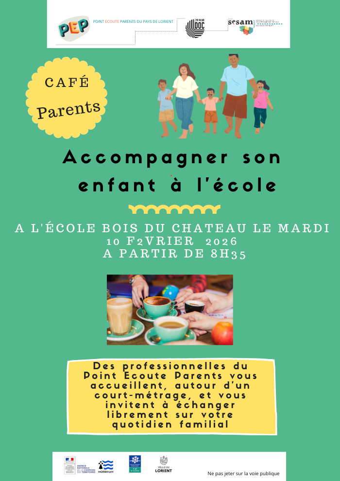Café parents à l'école Bois du Château