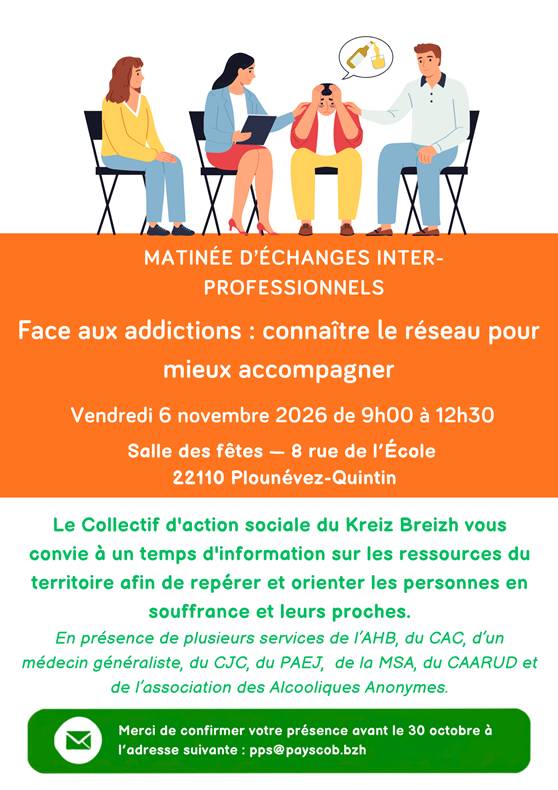 Face aux addictions : connaître le réseau pour mieux accompagner